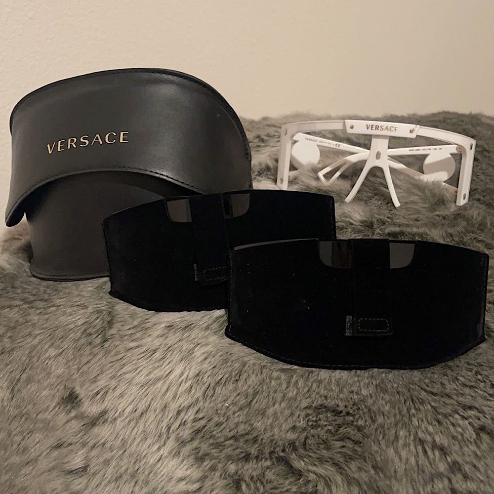 Versace MEDUSA ICON SHIELD SUNGLASSES